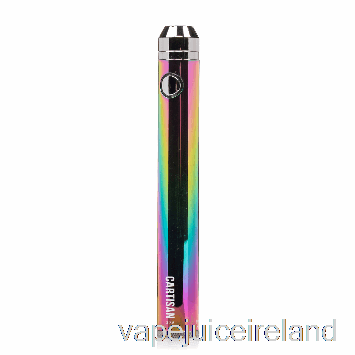 Vape Juice Cartisan eGo Spinner Twist 1300 510 Battery Rainbow